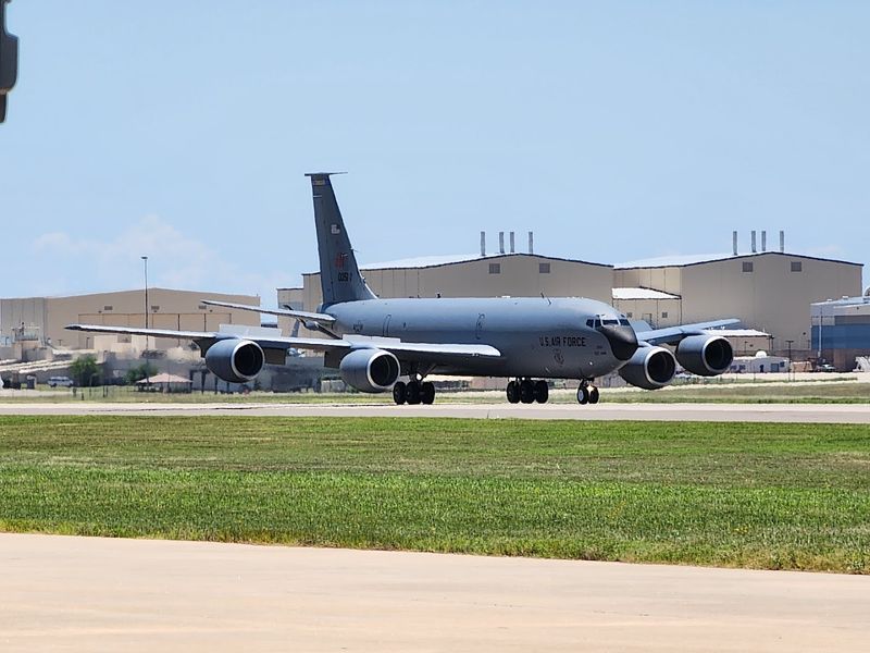 Tinker Air Force Base AWACS Aircraft