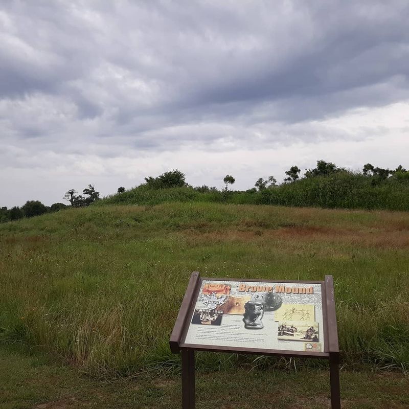 Brown Mound and the Elite Neighborhood Around It