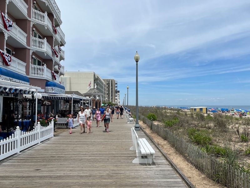 Rehoboth Beach Boardwalk And Main Beach Access 