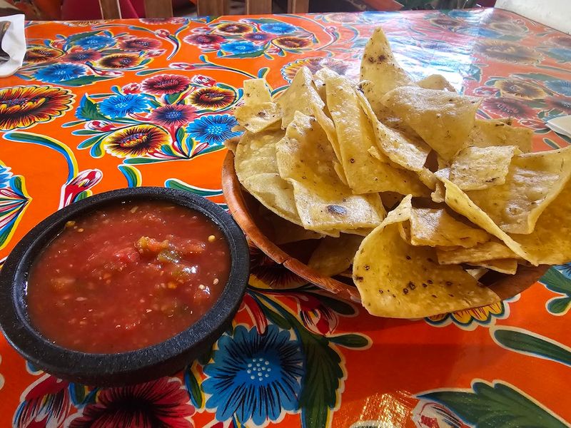 Salsa And Chips Start That Sets The Table Fast