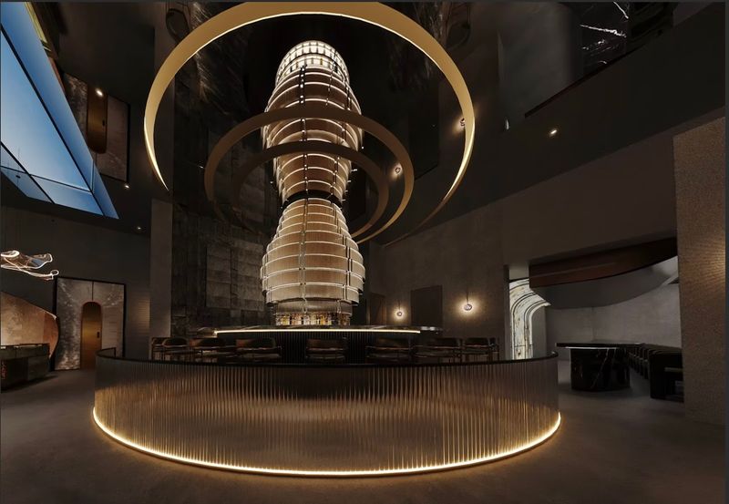 Sleek, Modern Dining Room with Stunning Interior Design