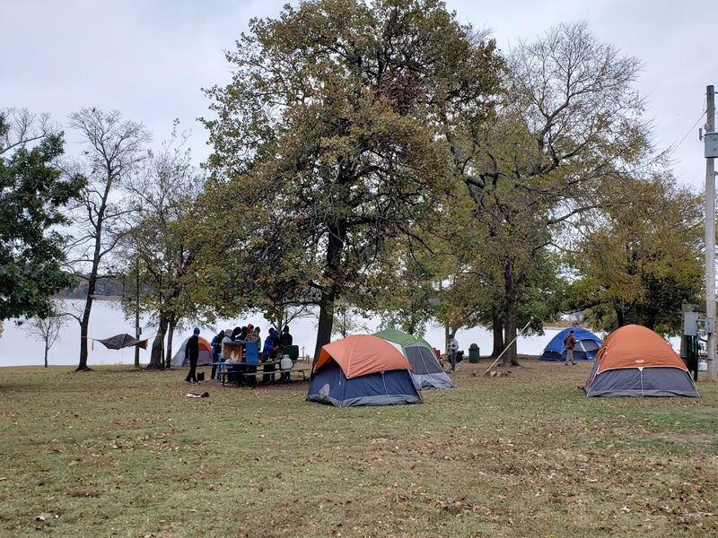 Camping Along The Shore Hits Different