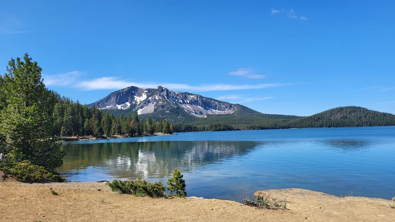 Camping Inside the Volcanic Caldera