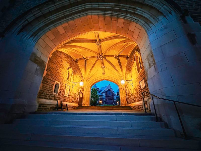 Princeton University and Blair Arch, New Jersey