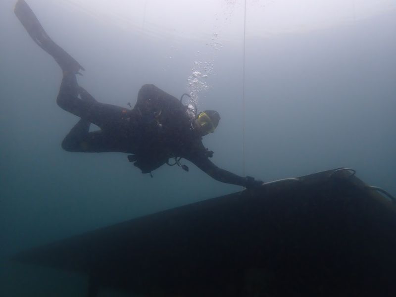 Vintage Car Collection Beneath the Surface