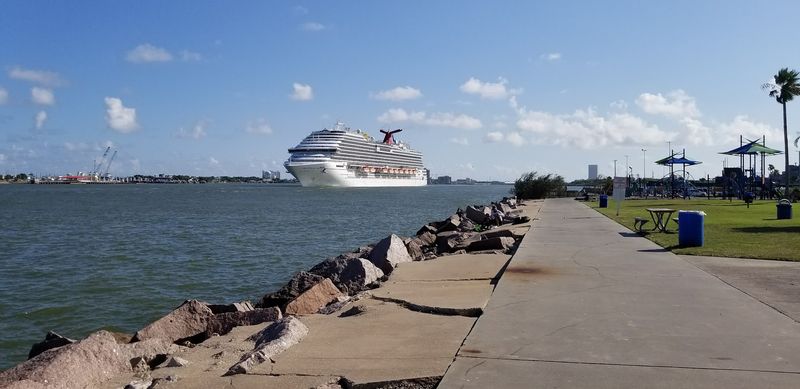 Watching Ships Pass Through the Channel