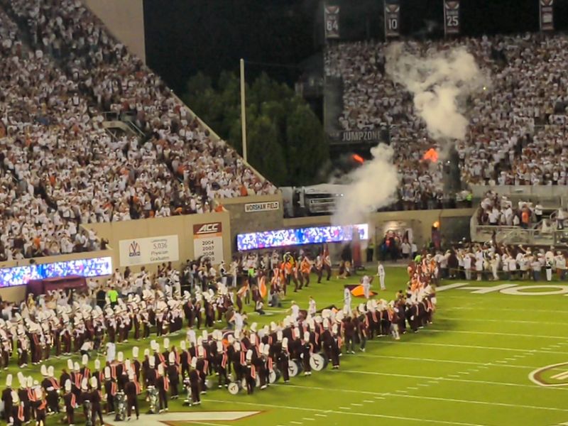 Night Games at Lane Stadium: A Completely Different Beast