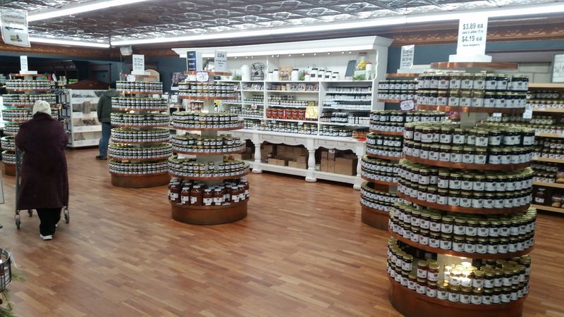 Old-Fashioned Goods Packed Into A Massive Country Market