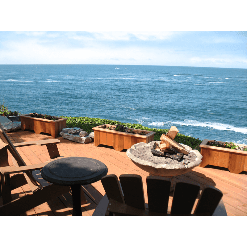 The Beautiful Private Garden Tucked Behind Each Suite