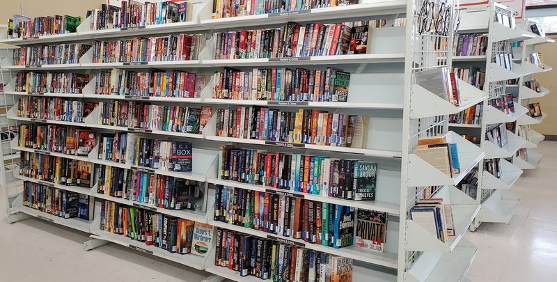 Book And Media Rows That Make Time Disappear