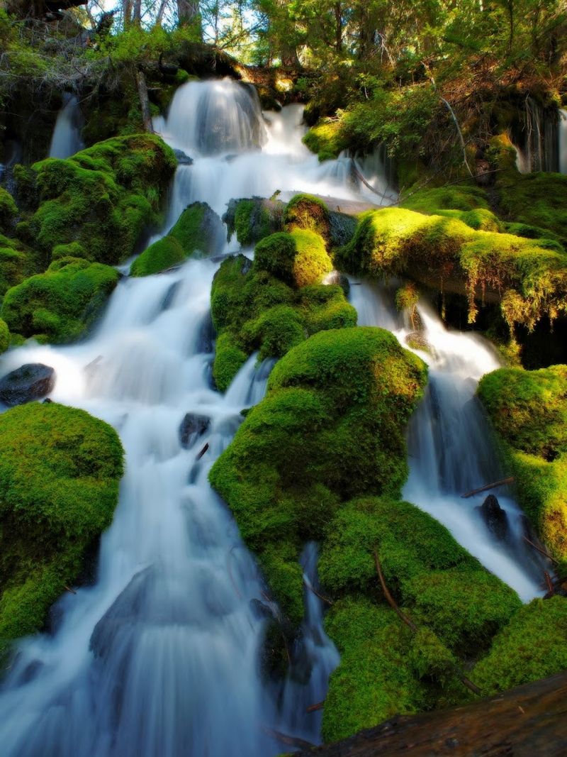 The Waterfall Itself Up Close