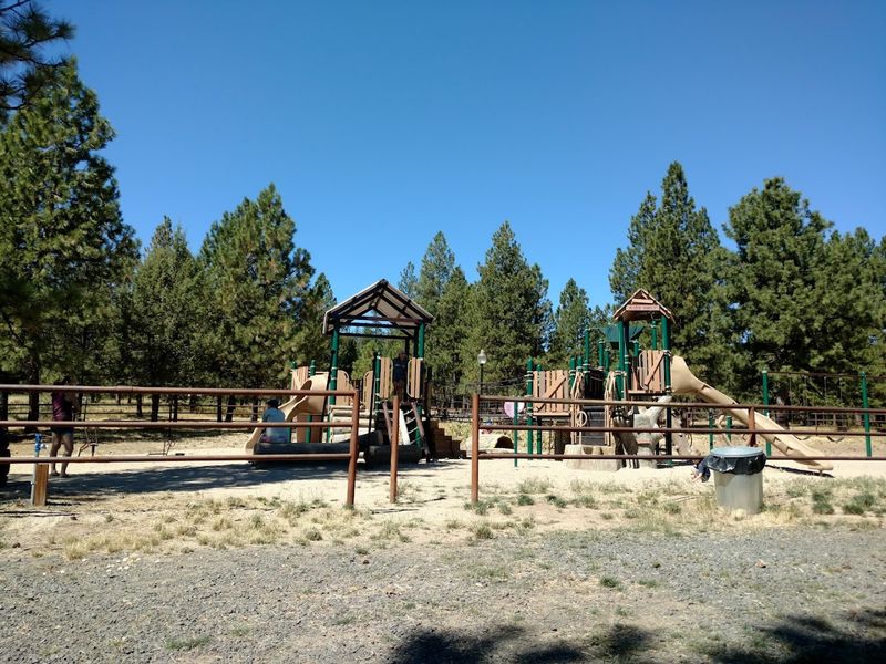 A Small Pond and a Playground Keep Non-Riders Happy