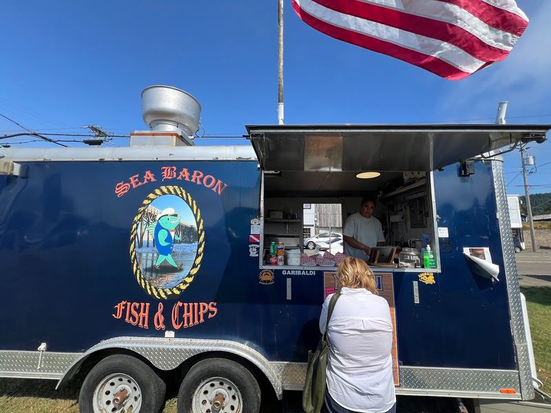 Sea Baron Fish and Chips, Garibaldi, Oregon