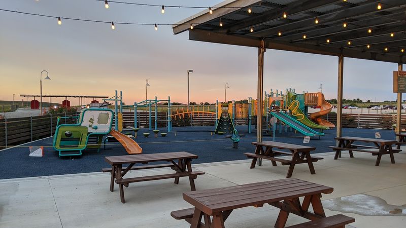 The Playground That Keeps Kids Happy Before Showtime