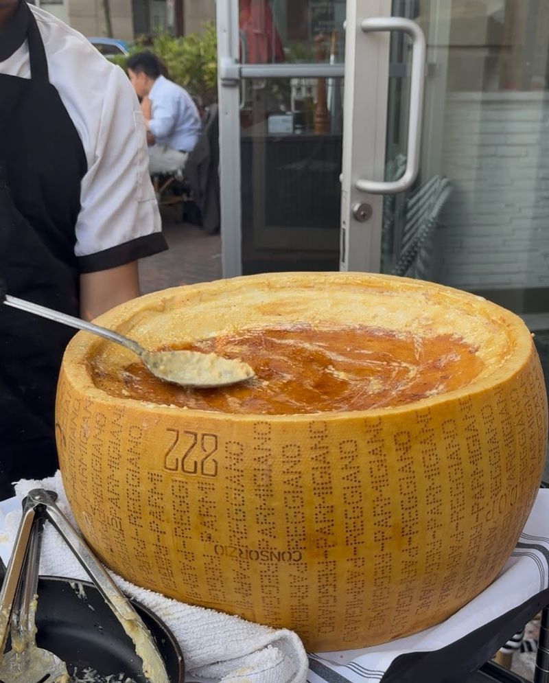 The Tableside Bucatini Carbonara That Everyone Talks About