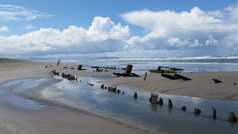 Exploring the Beach Beyond the Wreck