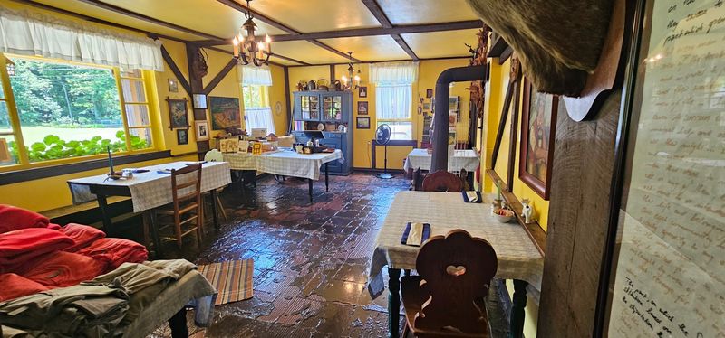 The Hütte Restaurant Stop That Anchors The Whole Place