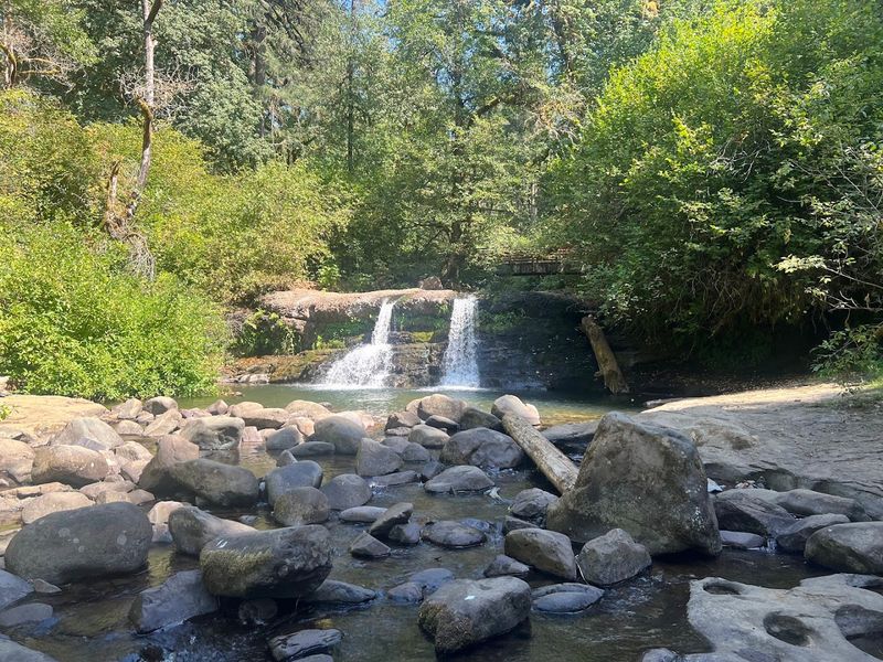 Lower Falls: Small Size, Big Surprise