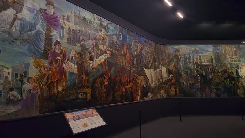 Behalt Cyclorama Mural That Wraps You In The Story