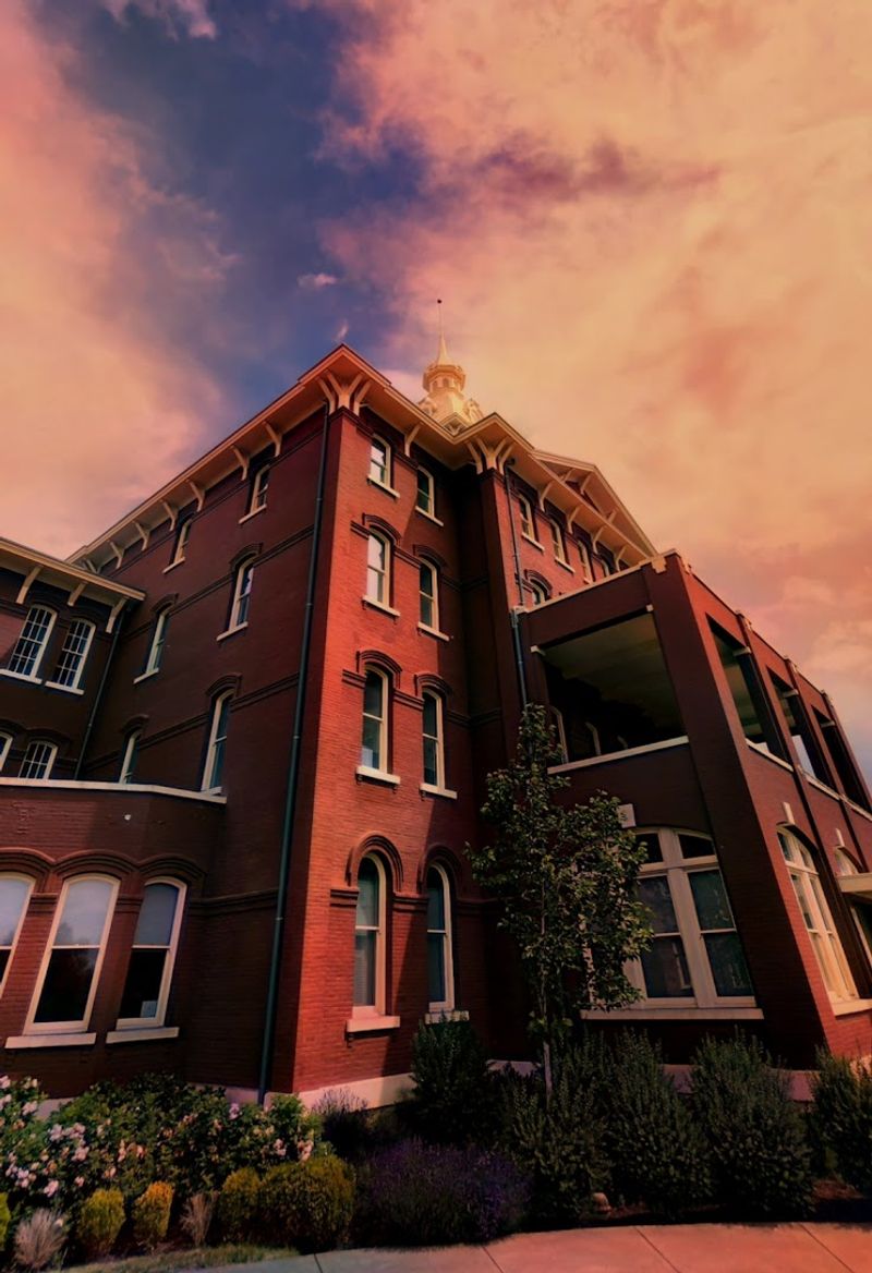 The Eerily Beautiful Hospital Grounds