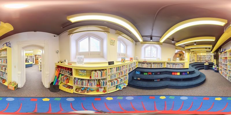 The Children's Section Where the Gray Lady Is Said to Roam