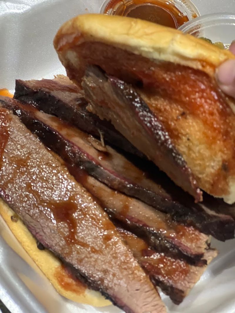 The Brisket: Smoky, Sliced, and Seriously Good