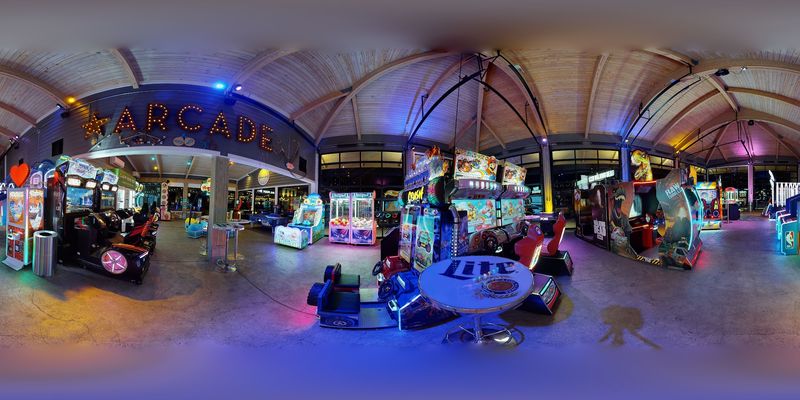 The Two-Story Arcade Layout and Prize Room