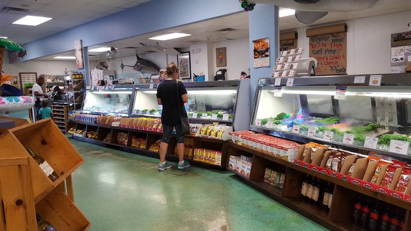 A Real Fish Market Right Inside the Restaurant