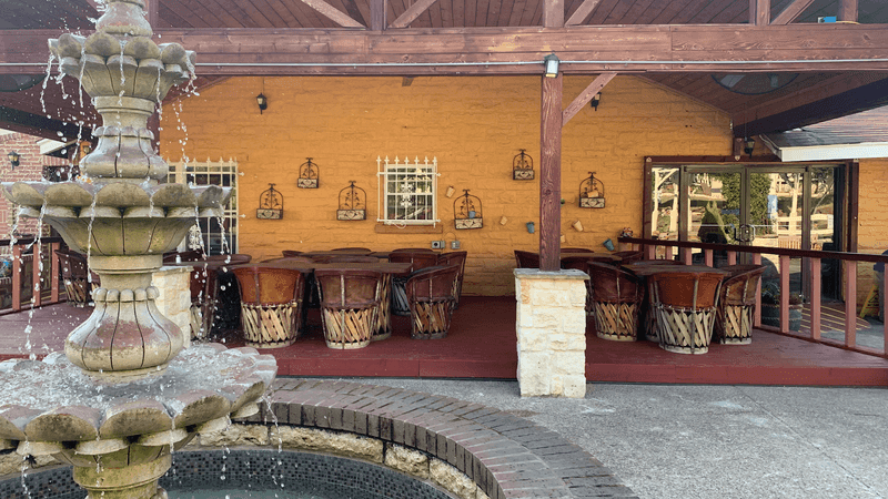 The Outdoor Patio and Water Fountain That Change the Whole Vibe