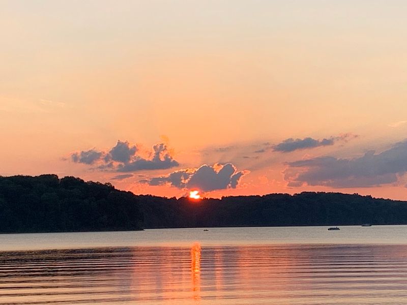 Lake Monroe Access and That Turquoise Reservoir View