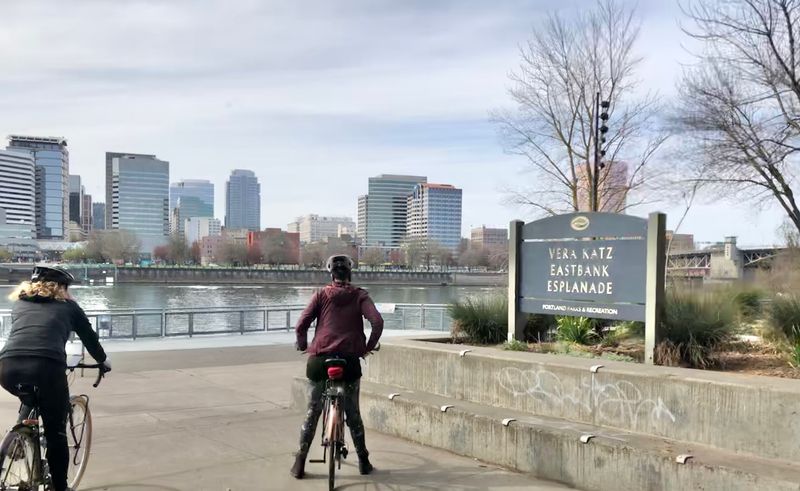 Cycling the Full 1.5-Mile Stretch