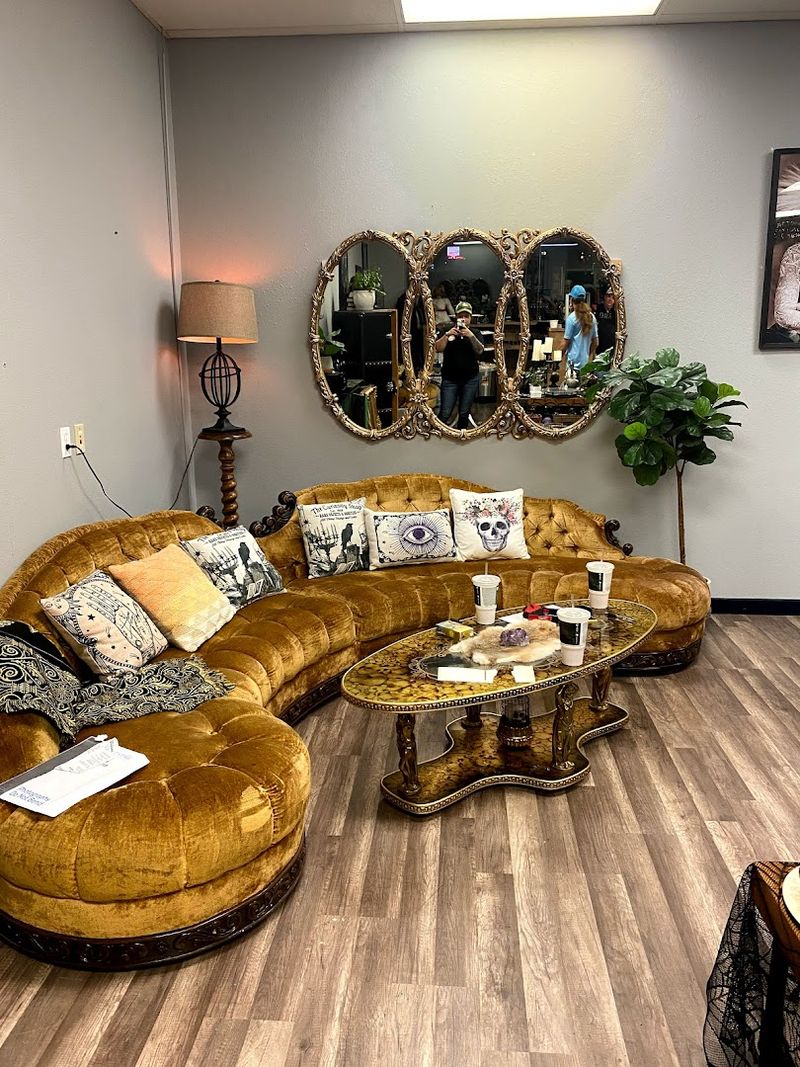 The Golden Couch and Tea Ritual You Did Not Know You Needed