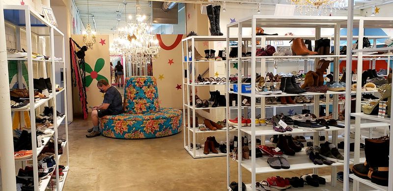 The Funky Decor That Sets the Mood Before You Even Browse