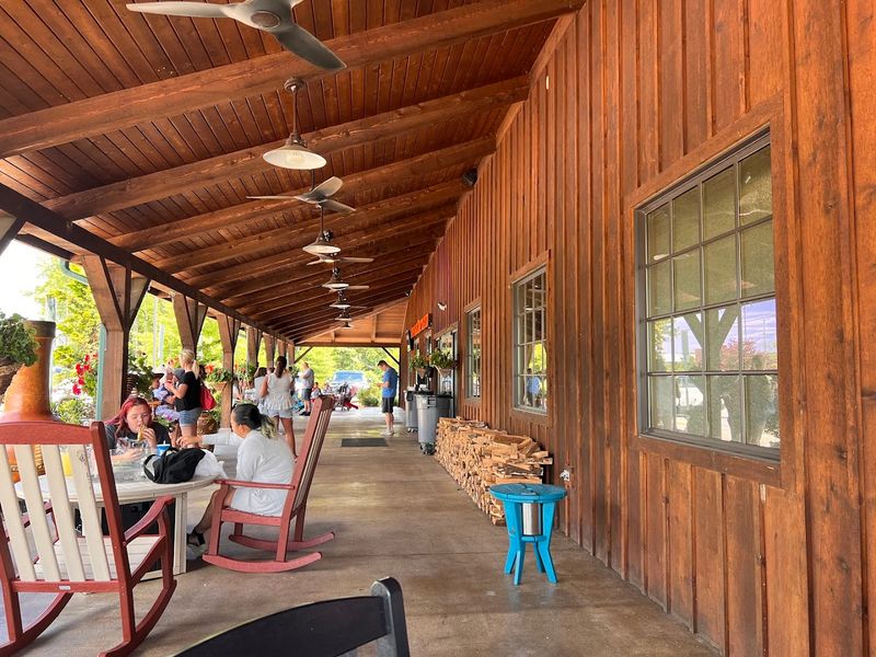 The Outdoor Patio Where Community Gathers and Time Slows Down