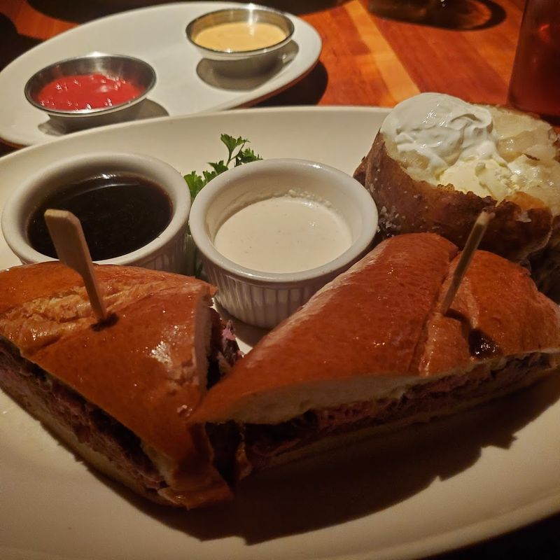 The Famous French Dip Sandwich