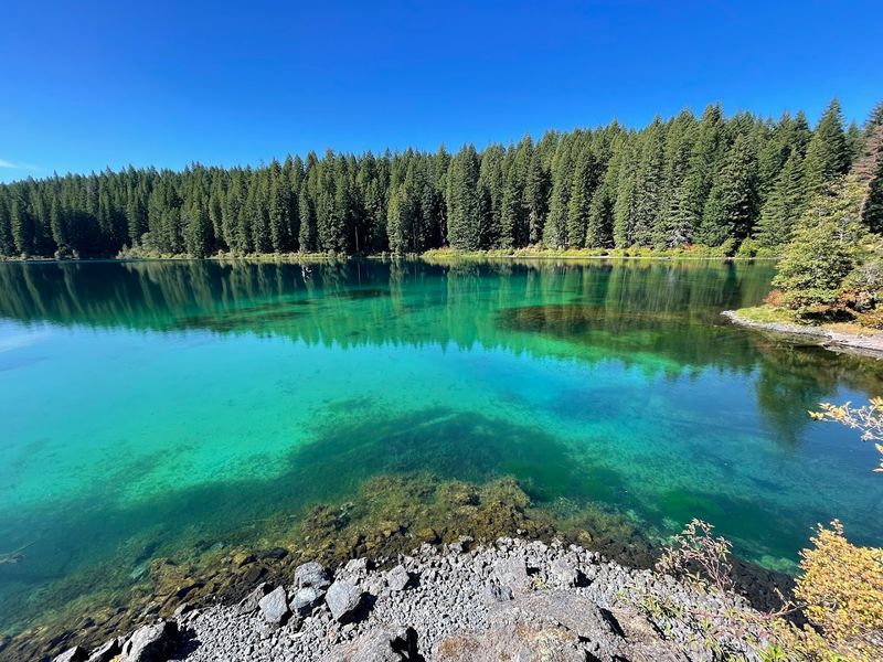 The Five-Mile Loop Trail Around the Lake