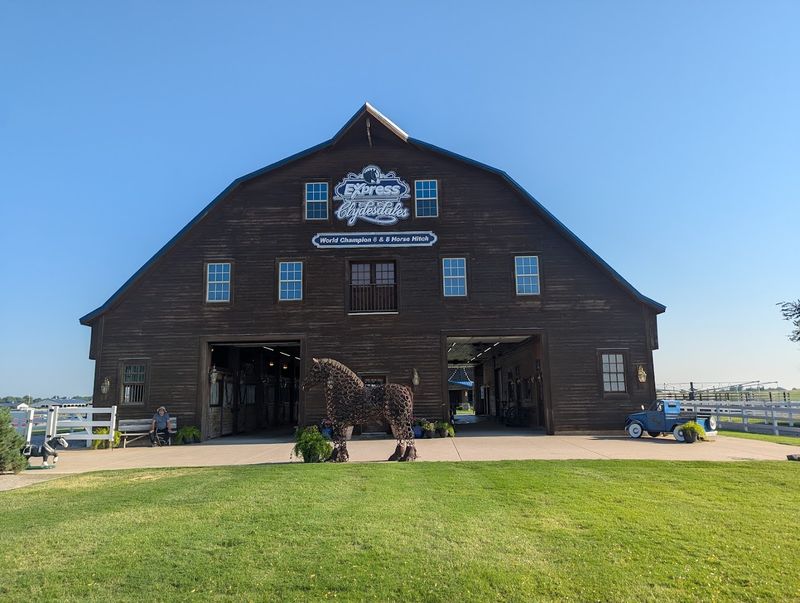 The Story Behind Express Clydesdales Barn