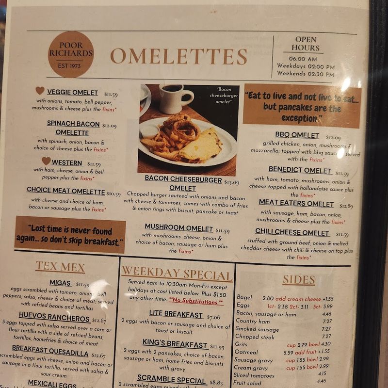 Over 125 Menu Items and Still Counting