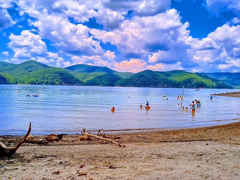 Hot Springs and Lake Moomaw