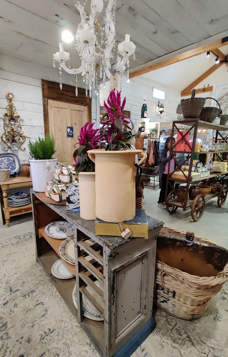 The Small Town of Round Top Behind the Fair