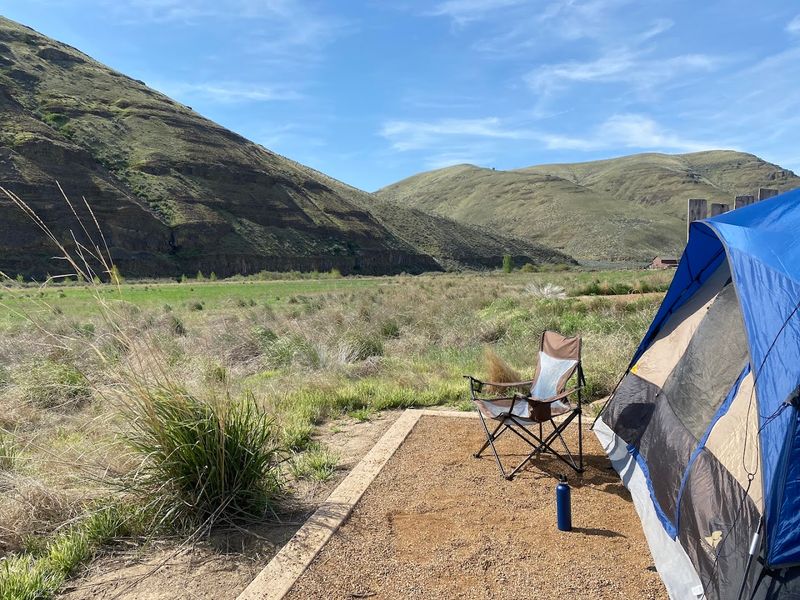 Camping at Lone Tree Campground