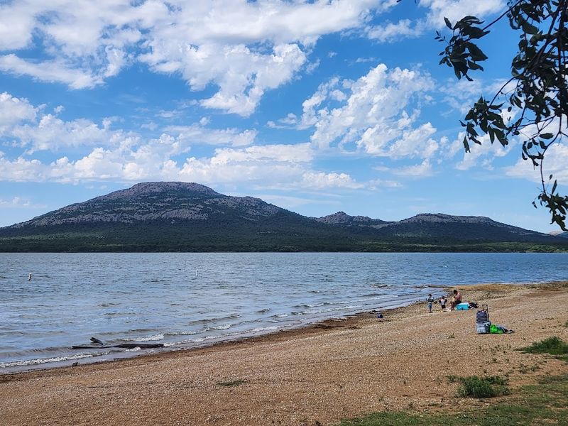Swimming and Beach Time With a Scenic Bonus