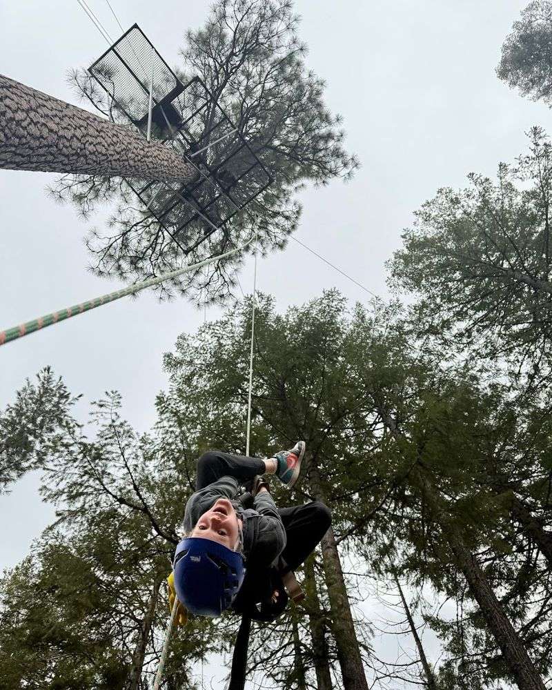 The Rappel Sections Push Your Comfort Zone