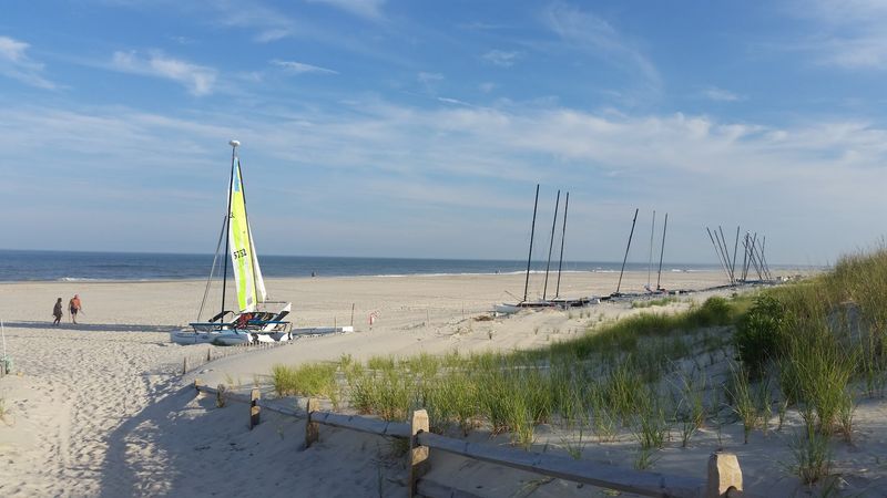 Sunrise Coffee Culture Along the Shore