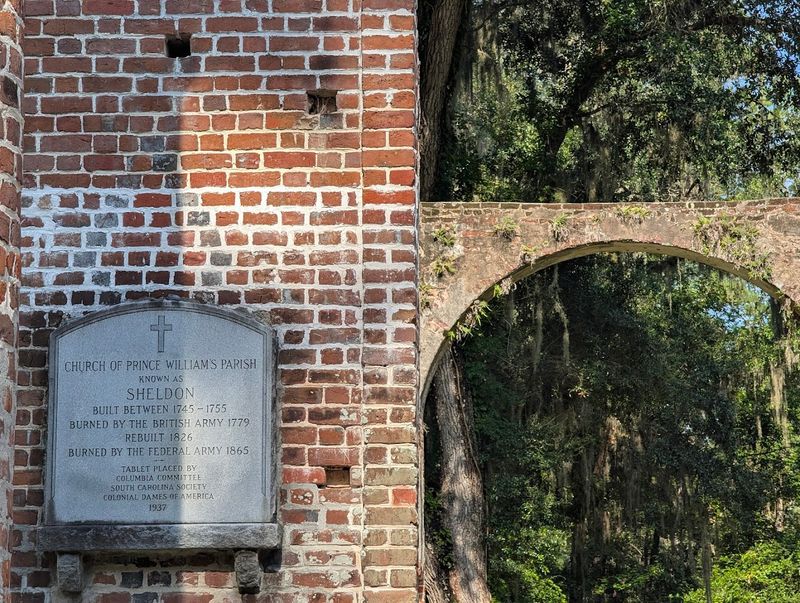 Civil War Damage That Left The Structure Frozen In Time