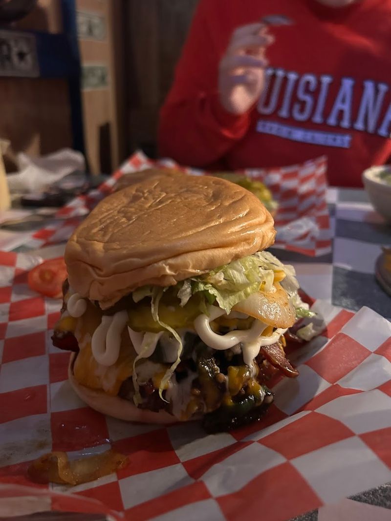 The Burger Menu Is Short, Focused, and Completely Serious