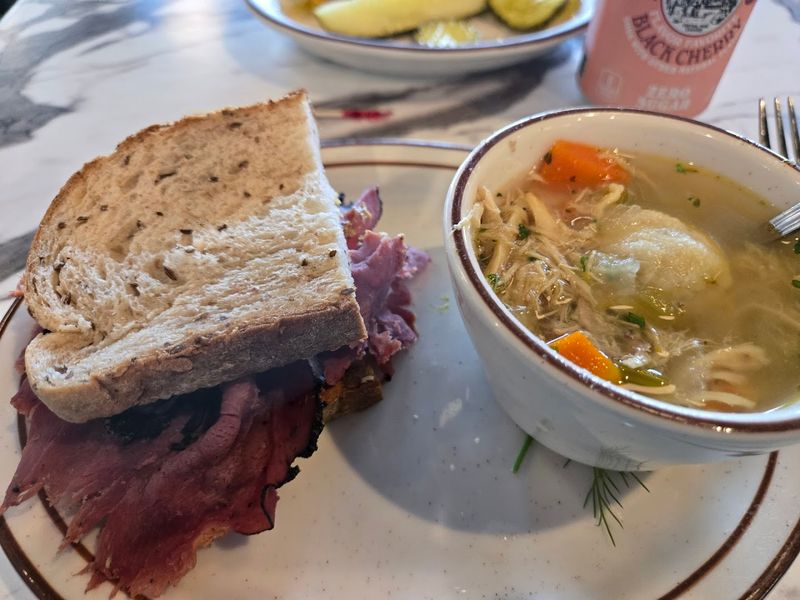 Matzo Ball Soup and Classic Jewish Deli Staples