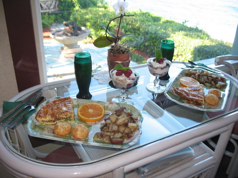 Continental Breakfast Delivered Right to Your Suite