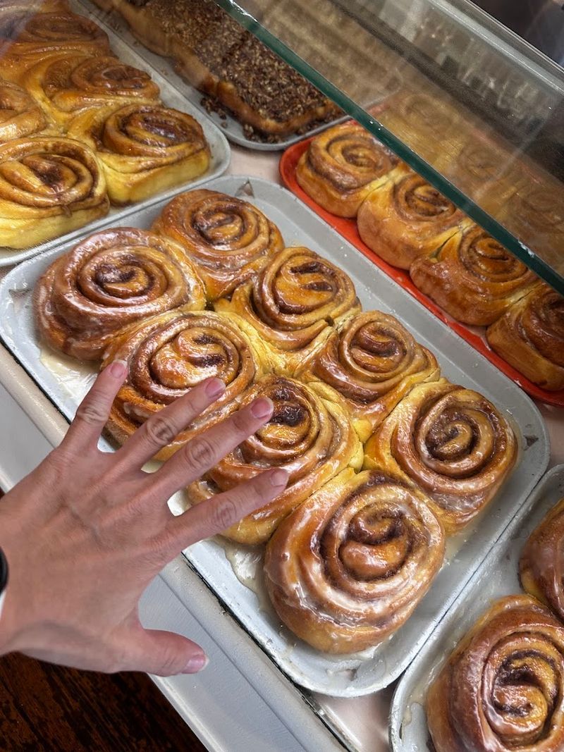First-Time Visitors Head Straight For The Cinnamon Rolls