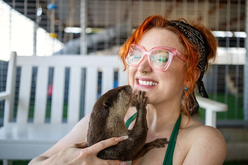 Swimming and Playing With Otters: The Unexpected Highlight of the Trip